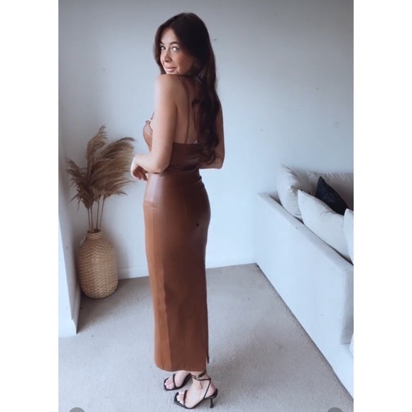 Bloggers fav Zara faux leather dress - Picture 11 of 13